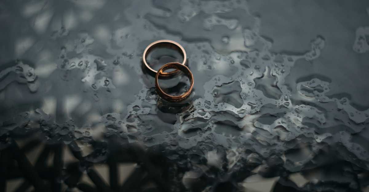 spousal maintenance wedding rings