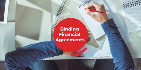 binding financial agreement blog cover page image